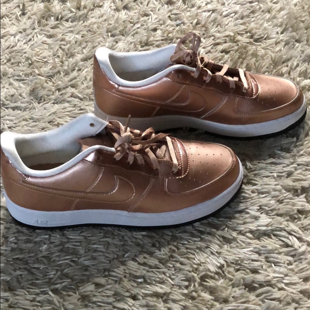Nike Rose Gold Air Force One